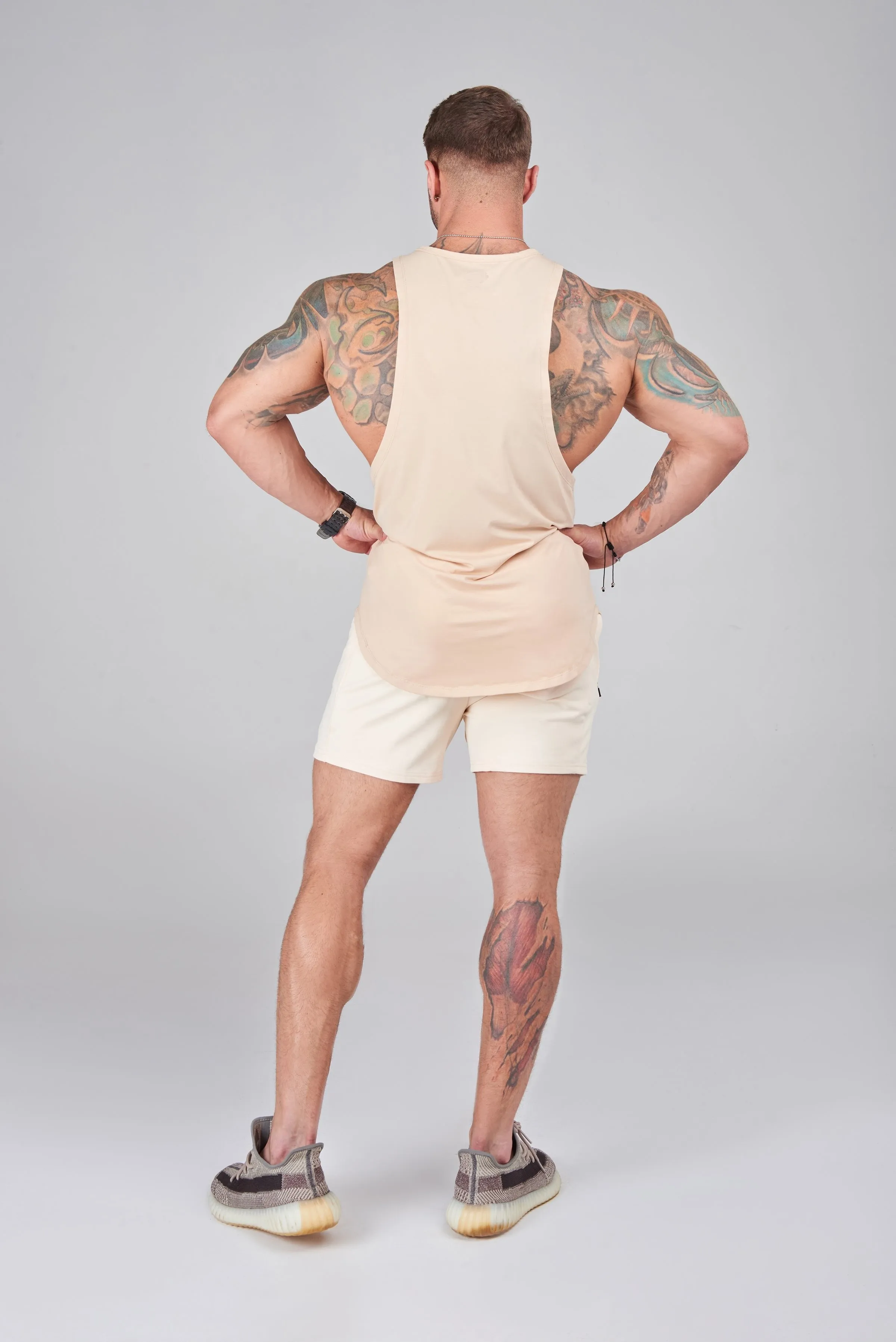 0126. Modal Core Cut-Off Tank / Champagne