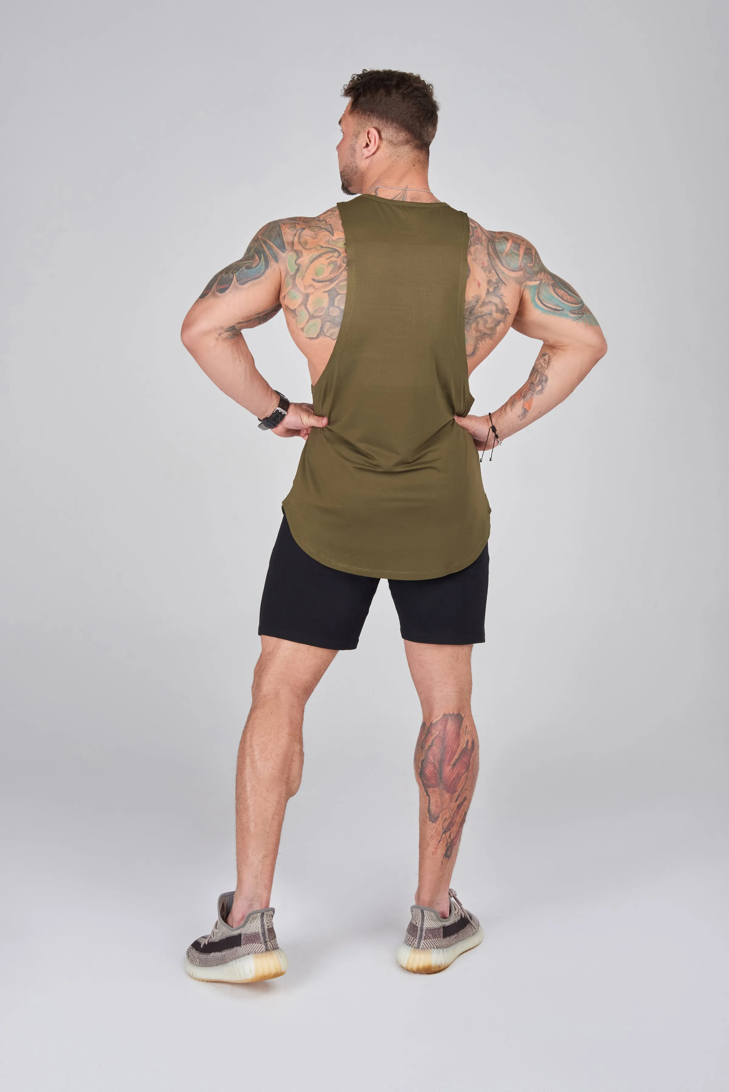 0517. Modal Core Cut-Off Tank / Olive