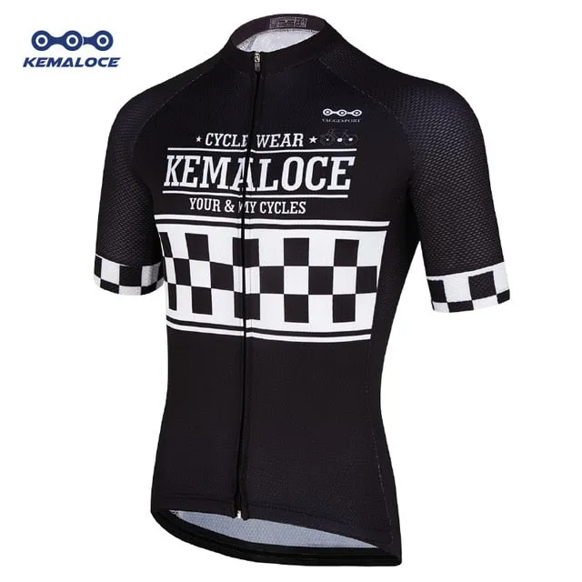 2018 Classical Team Cycling Jersey Tops Breathable Coolmax White Dry Fit Bicycle Shirts Sublimated Short Sleeve Race Bike Jersey