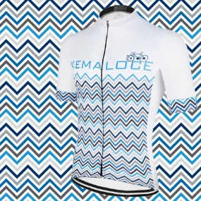 2018 Classical Team Cycling Jersey Tops Breathable Coolmax White Dry Fit Bicycle Shirts Sublimated Short Sleeve Race Bike Jersey