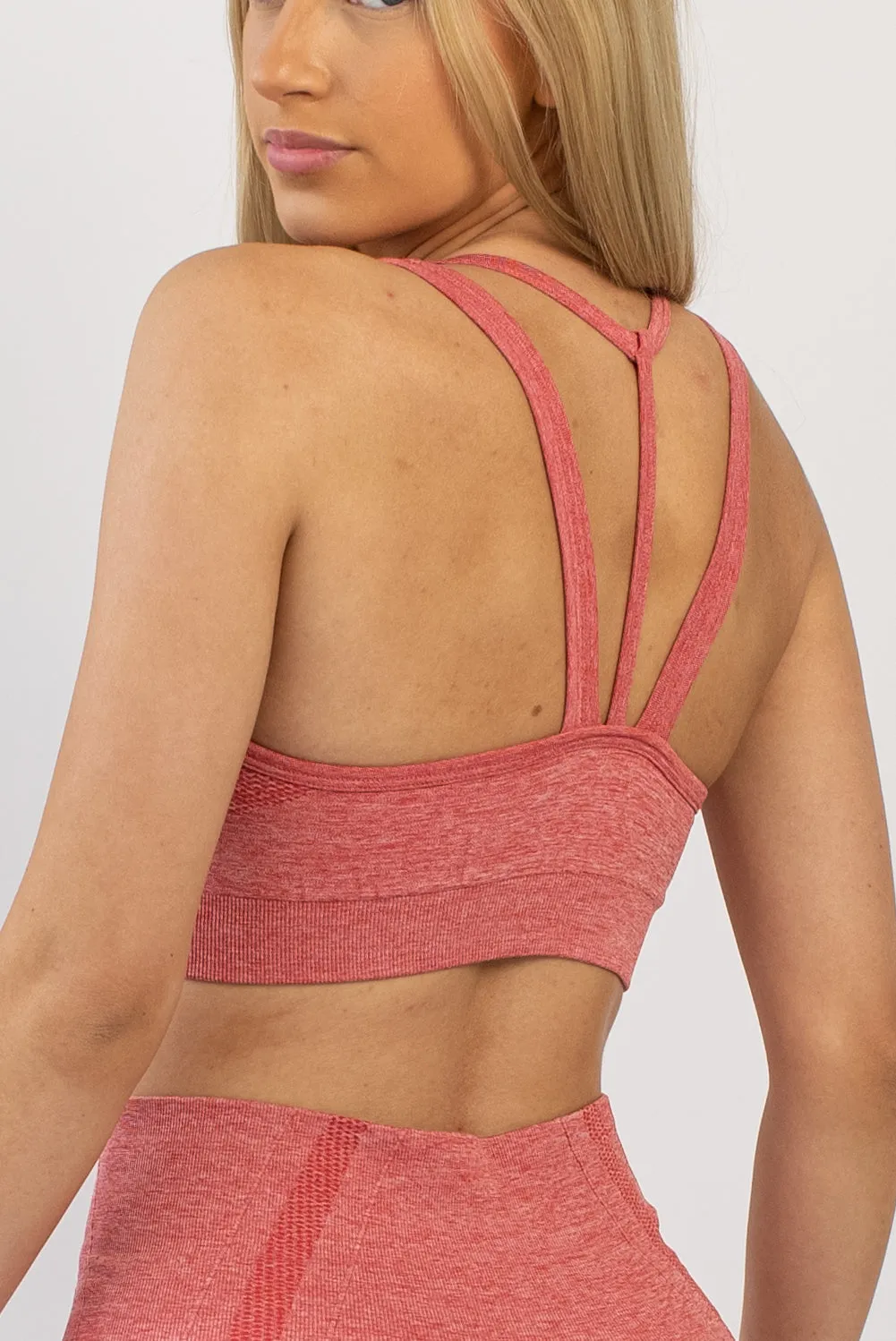 AirFlex Seamless Sports Bra - Red