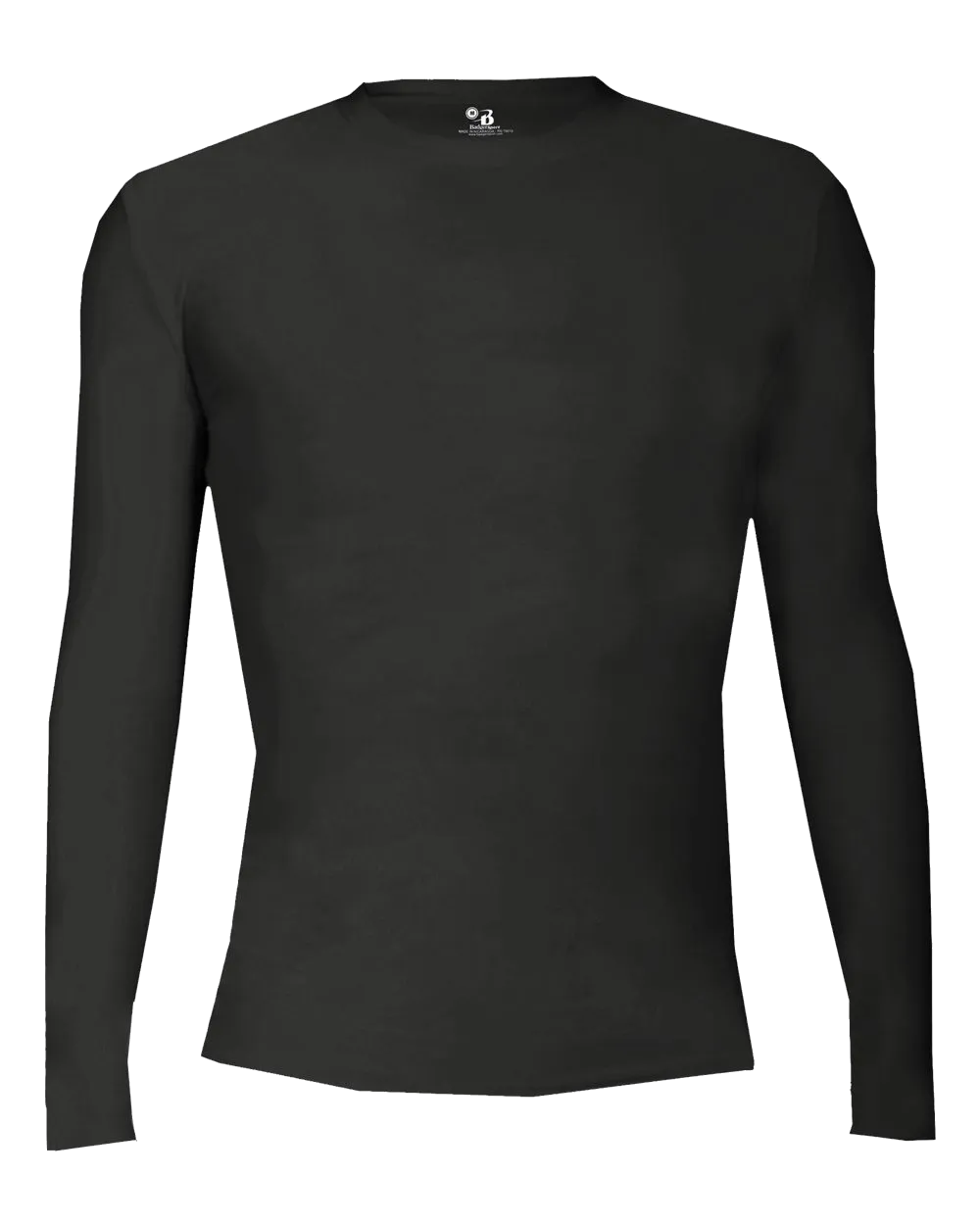 Badger Men's 4605 Pro-Compression Long-Sleeve Crew Shirt