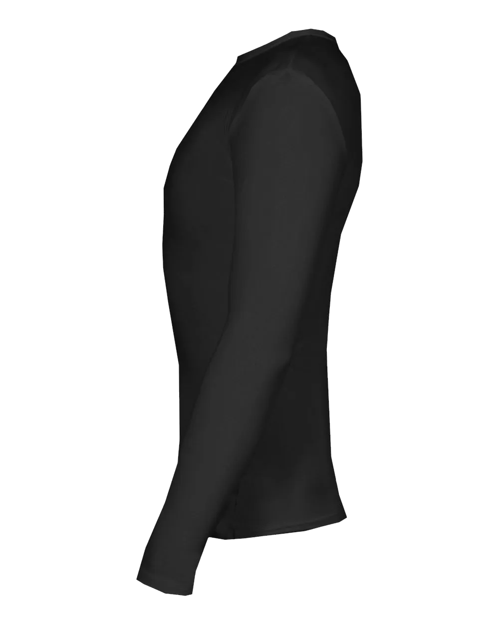 Badger Men's 4605 Pro-Compression Long-Sleeve Crew Shirt