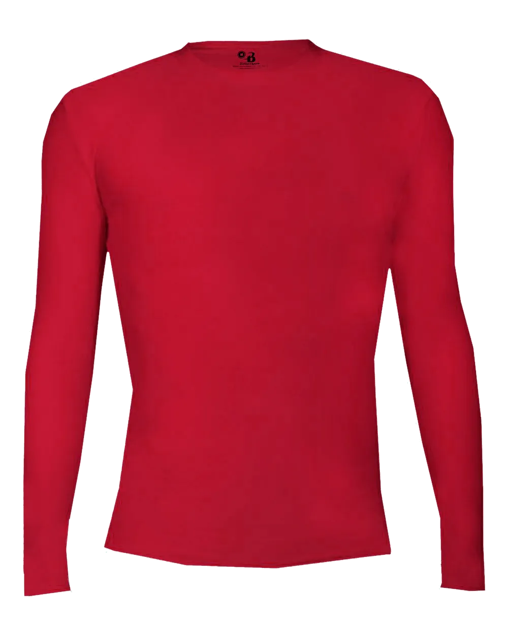 Badger Men's 4605 Pro-Compression Long-Sleeve Crew Shirt