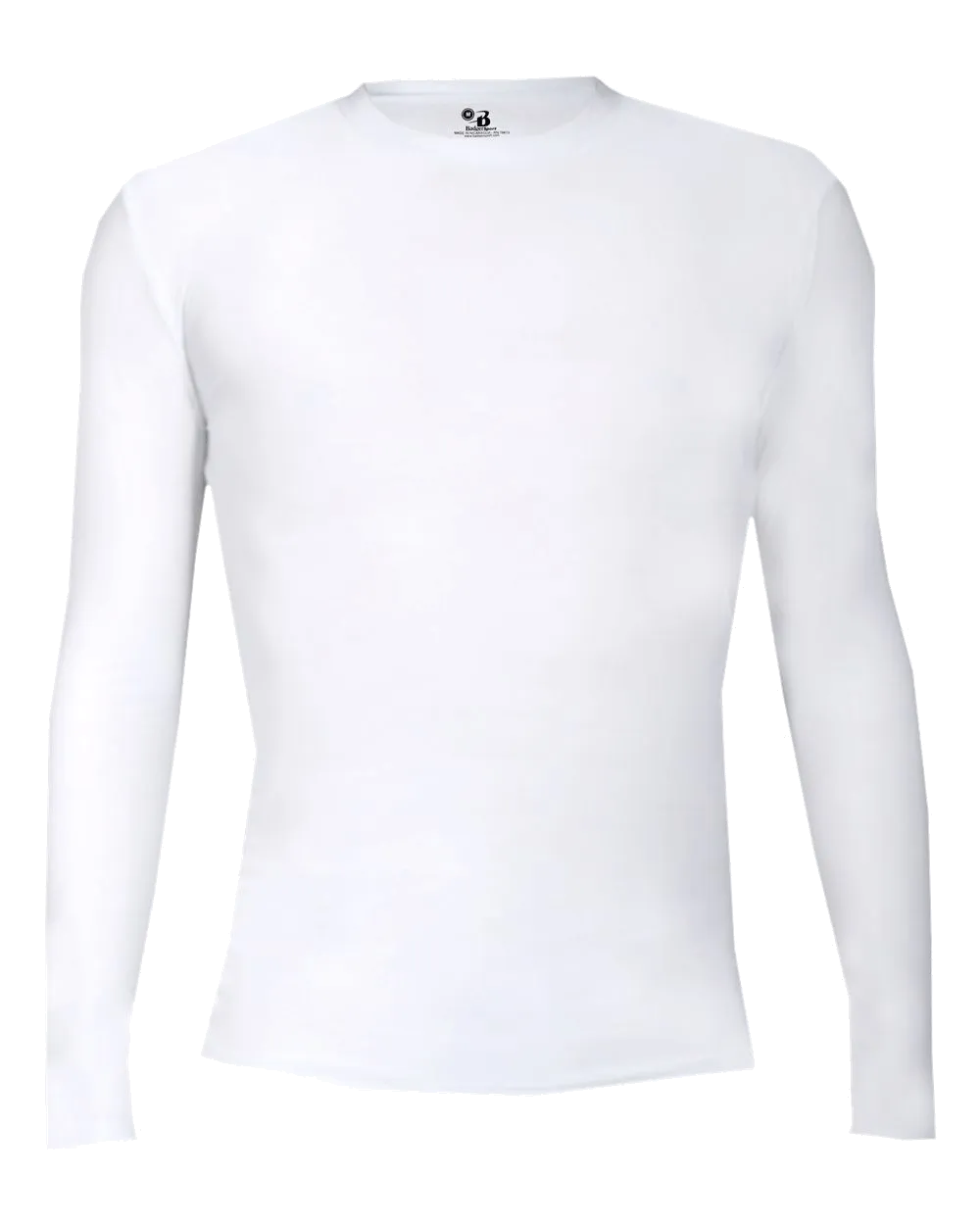 Badger Men's 4605 Pro-Compression Long-Sleeve Crew Shirt
