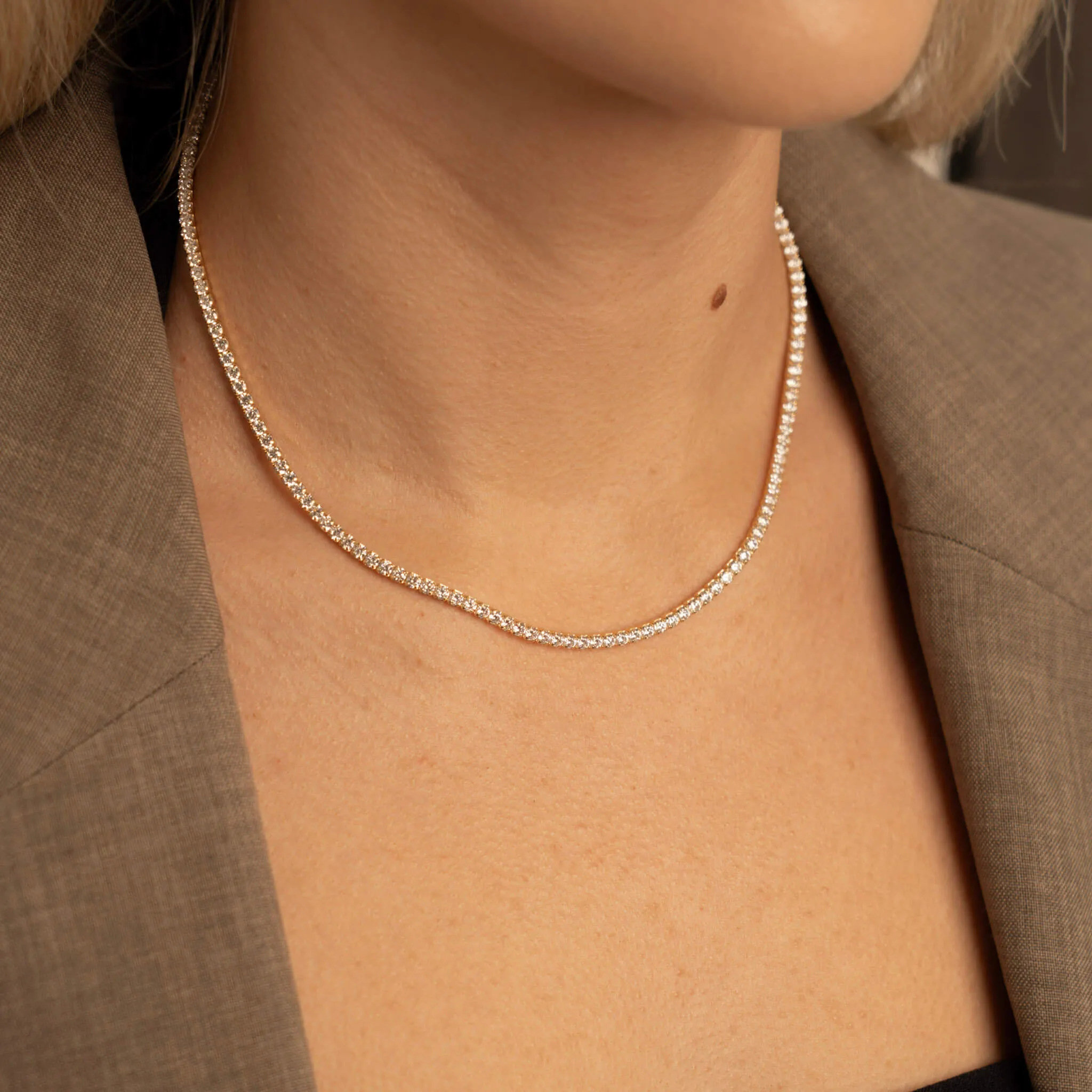 Billie Tennis Necklace