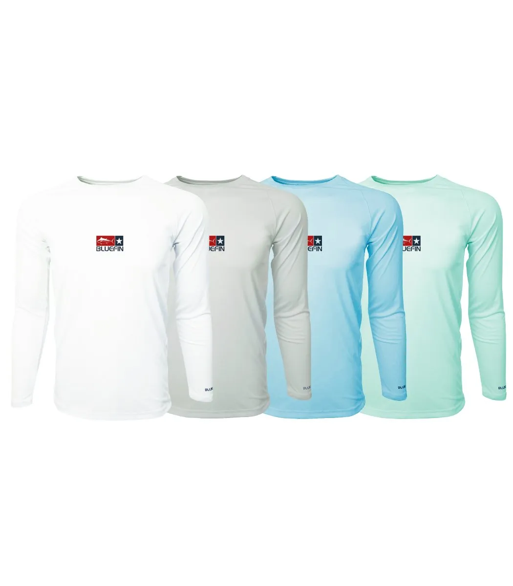BLUEFIN SUPER LEGGERA L/S SOLAR TEE MULTIPLE TUNA