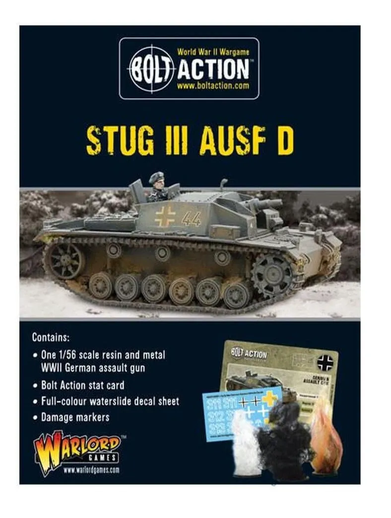 Bolt Action: German Stug III Ausf D