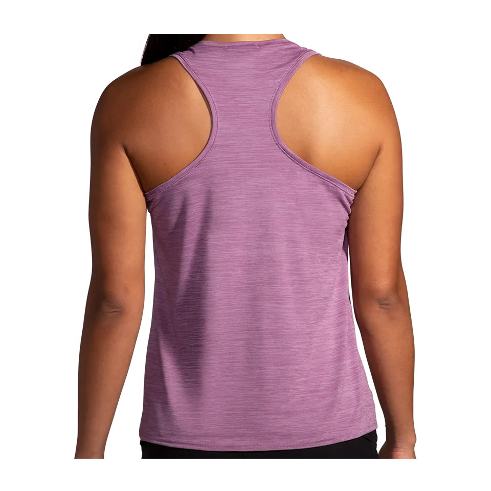Brooks Women's Luxe Tank Heather Washed Plum