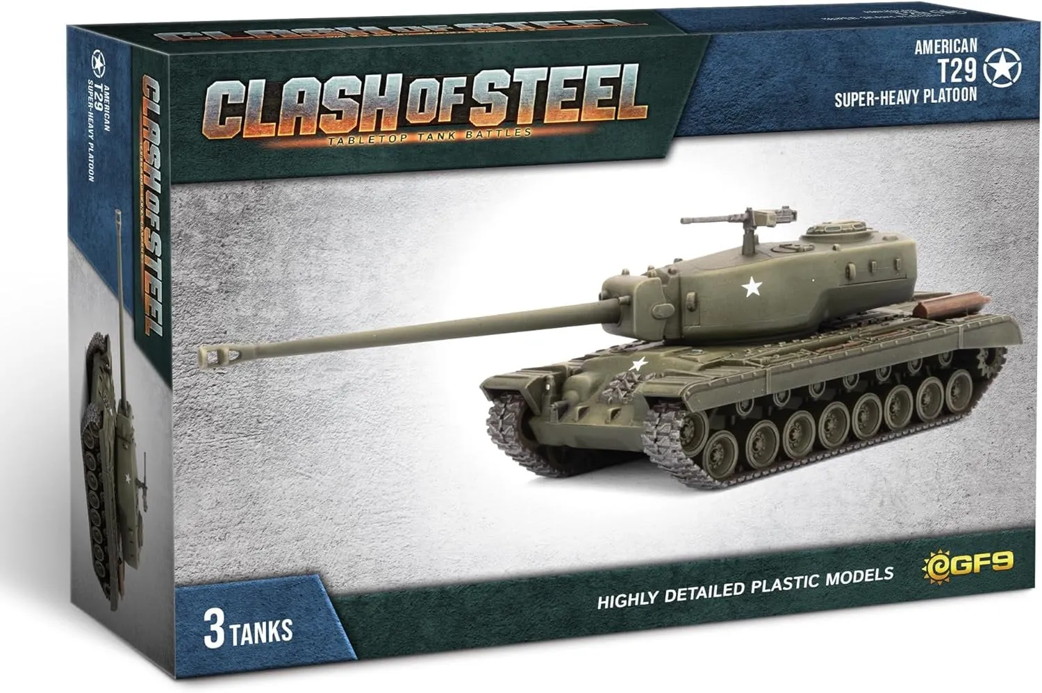 Clash of Steel: American T29 Super-Heavy Platoon