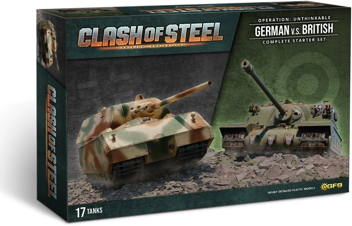 Clash of Steel: Operation Unthinkable - German vs. British Starter Set