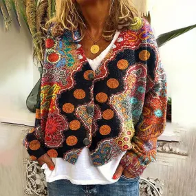 Elena | Colorful Knitted Sweater