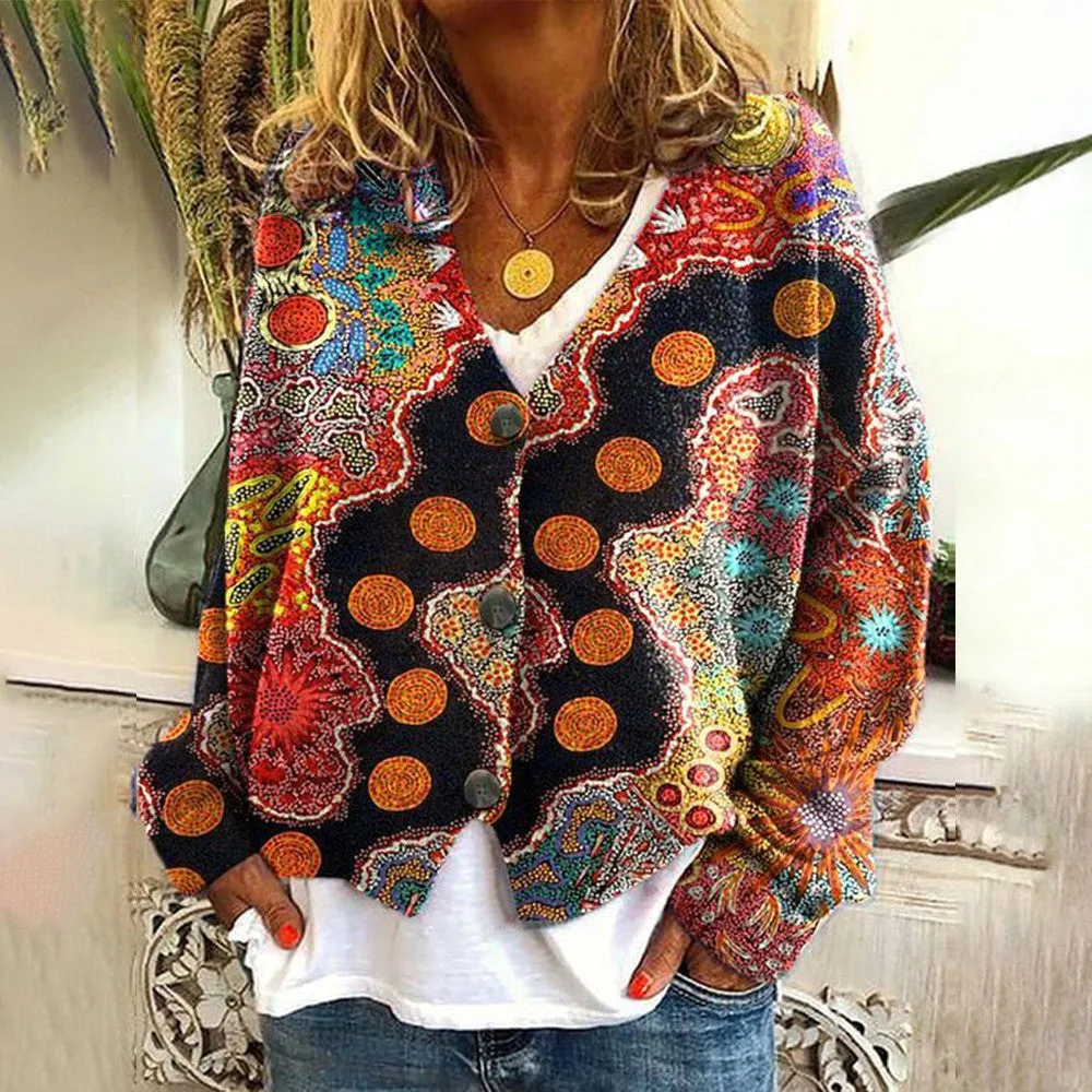 Elena | Colorful Knitted Sweater