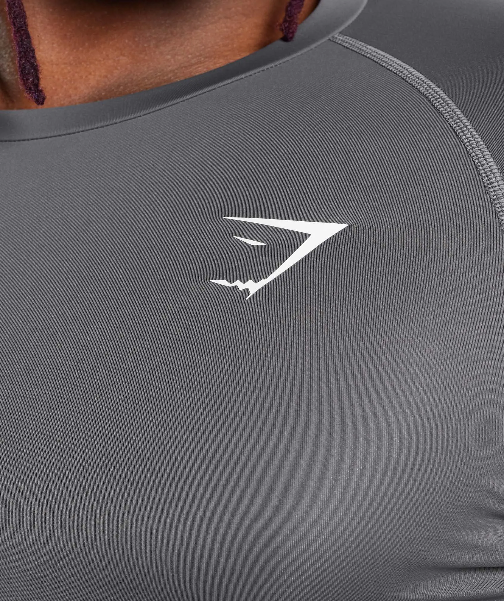Gymshark Element Baselayer Long Sleeve T-Shirt - Silhouette Grey