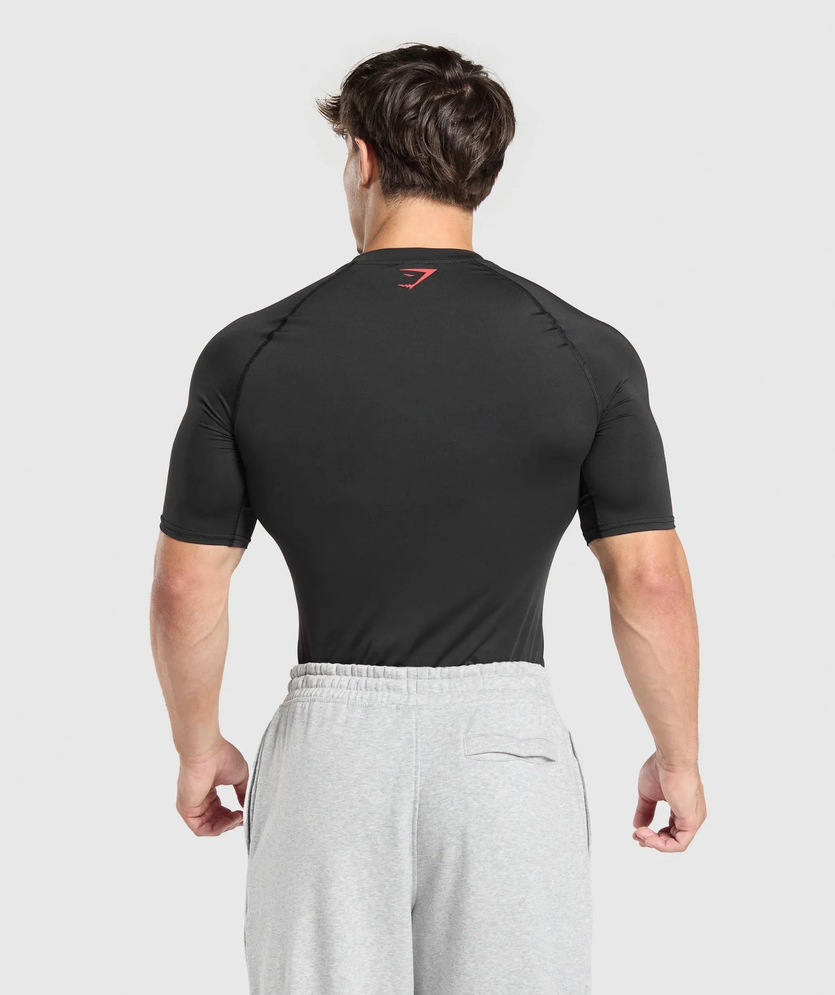 Gymshark Graphic Baselayer T-Shirt - Black