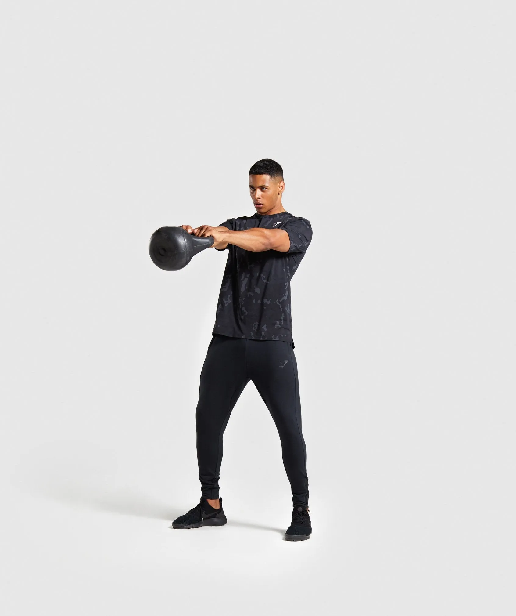 Gymshark Raw Joggers - Black