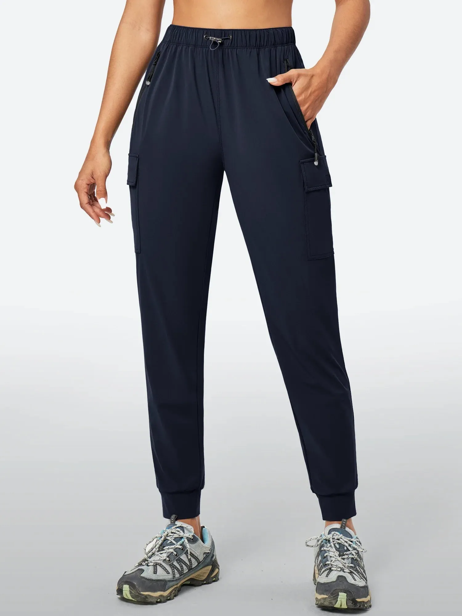 IUGA UPF50  Quick Dry Hiking Cargo Joggers With Pockets