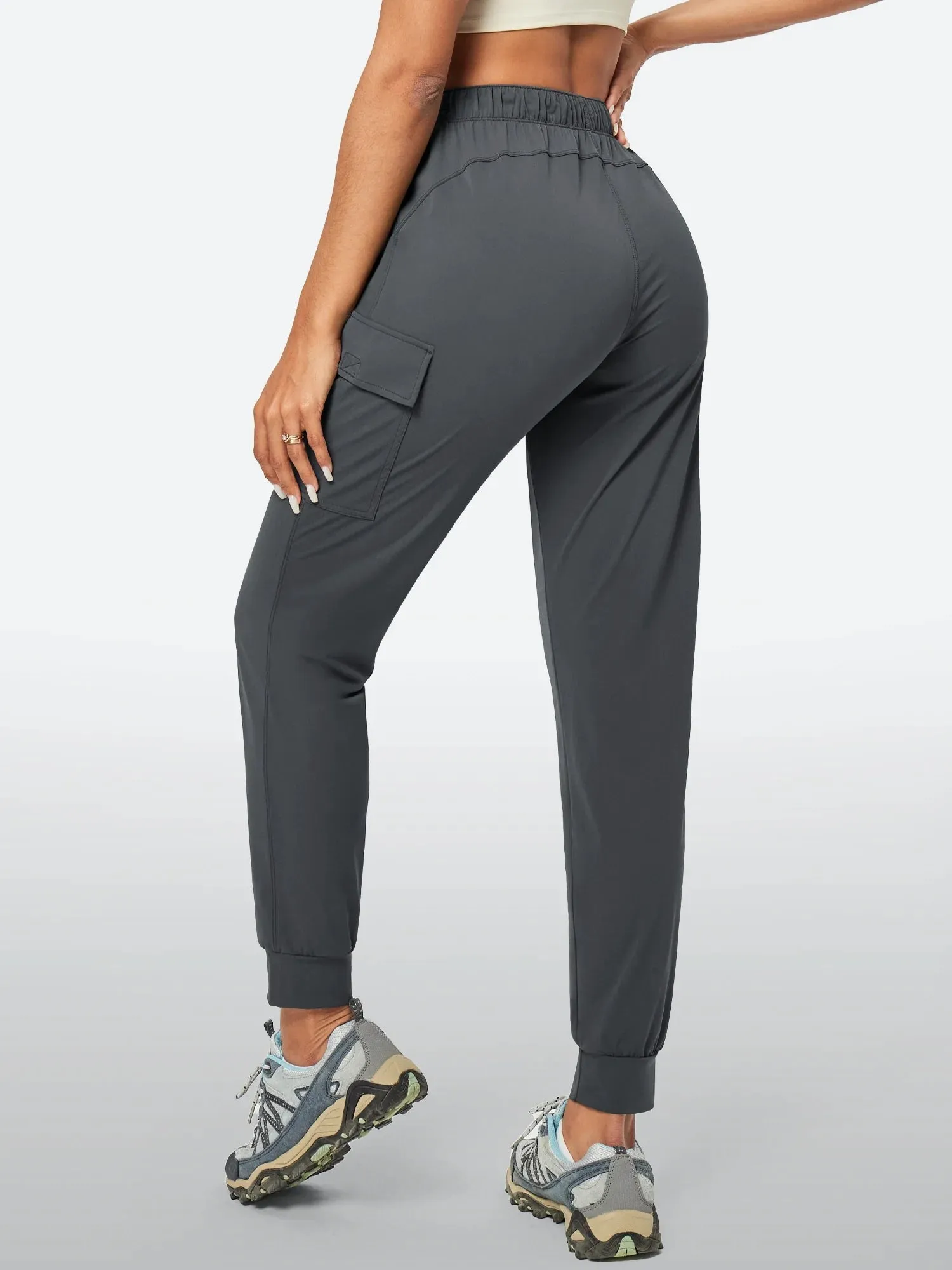 IUGA UPF50  Quick Dry Hiking Cargo Joggers With Pockets