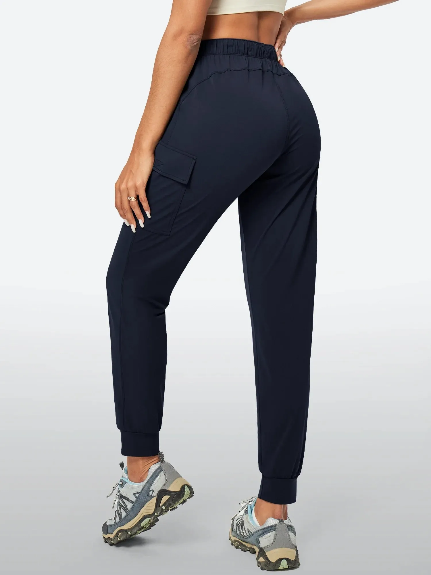 IUGA UPF50  Quick Dry Hiking Cargo Joggers With Pockets