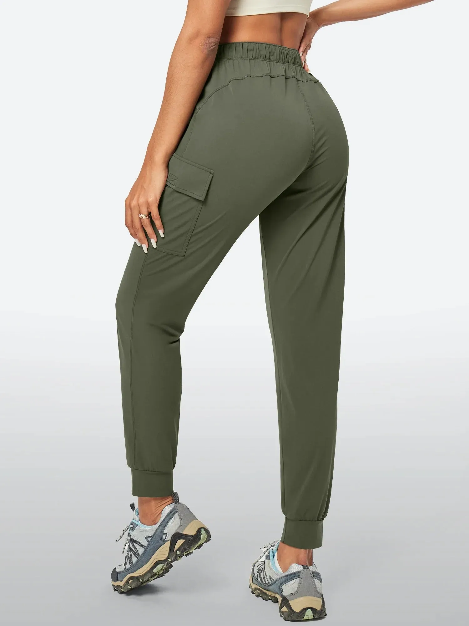 IUGA UPF50  Quick Dry Hiking Cargo Joggers With Pockets