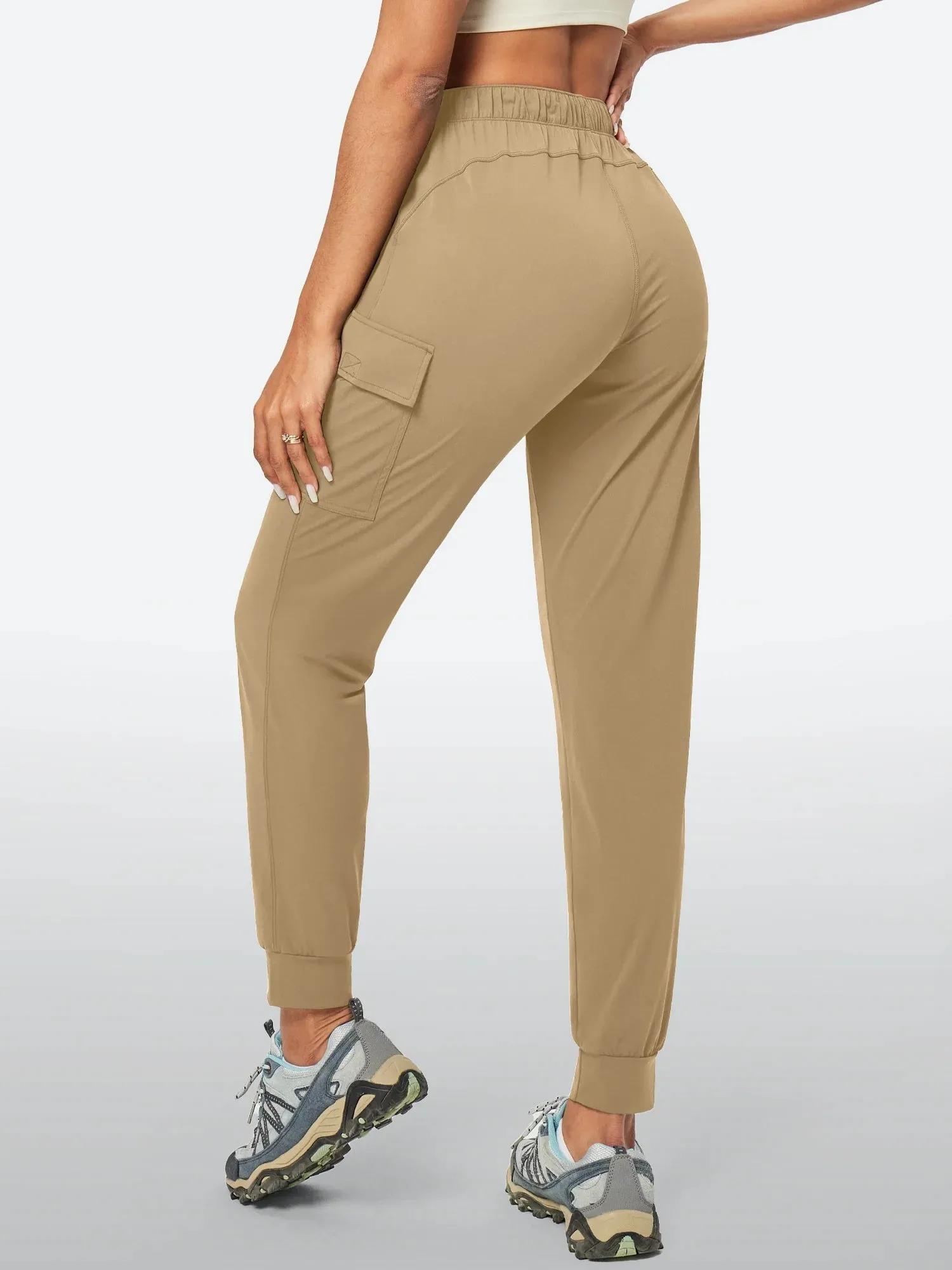 IUGA UPF50  Quick Dry Hiking Cargo Joggers With Pockets