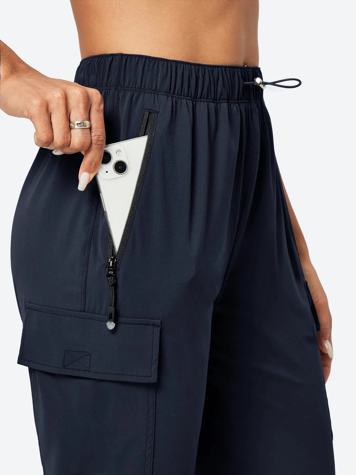 IUGA UPF50  Quick Dry Hiking Cargo Joggers With Pockets