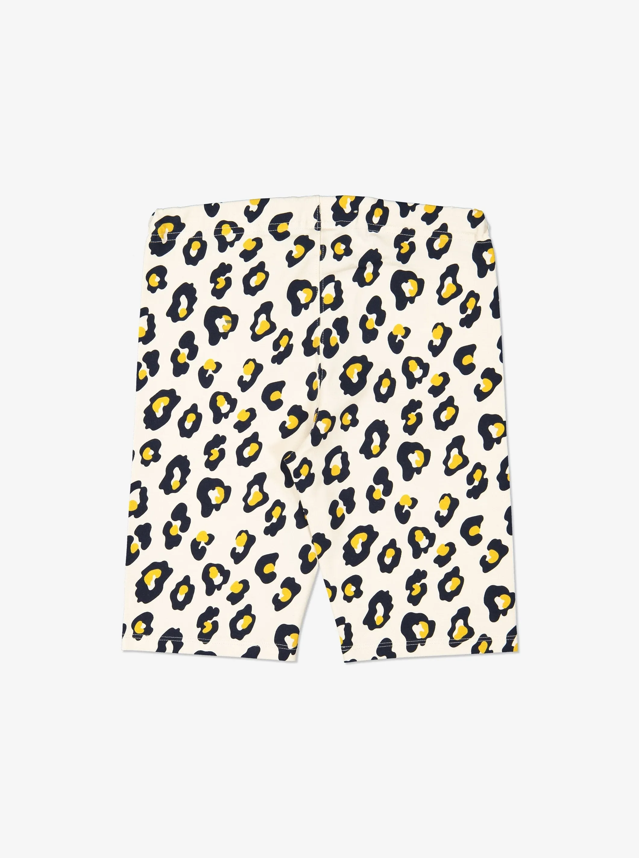 Leopard Print Kids Cycling shorts