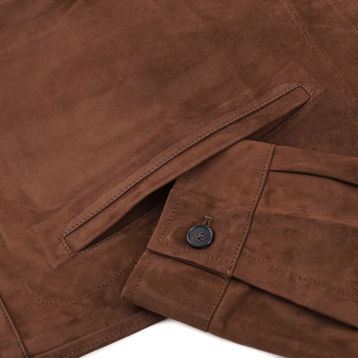 Manto Lightweight Unlined Nappa Suede Jacket