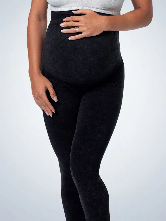 Maternity Support Leggings Patented Back Support 2-Pack