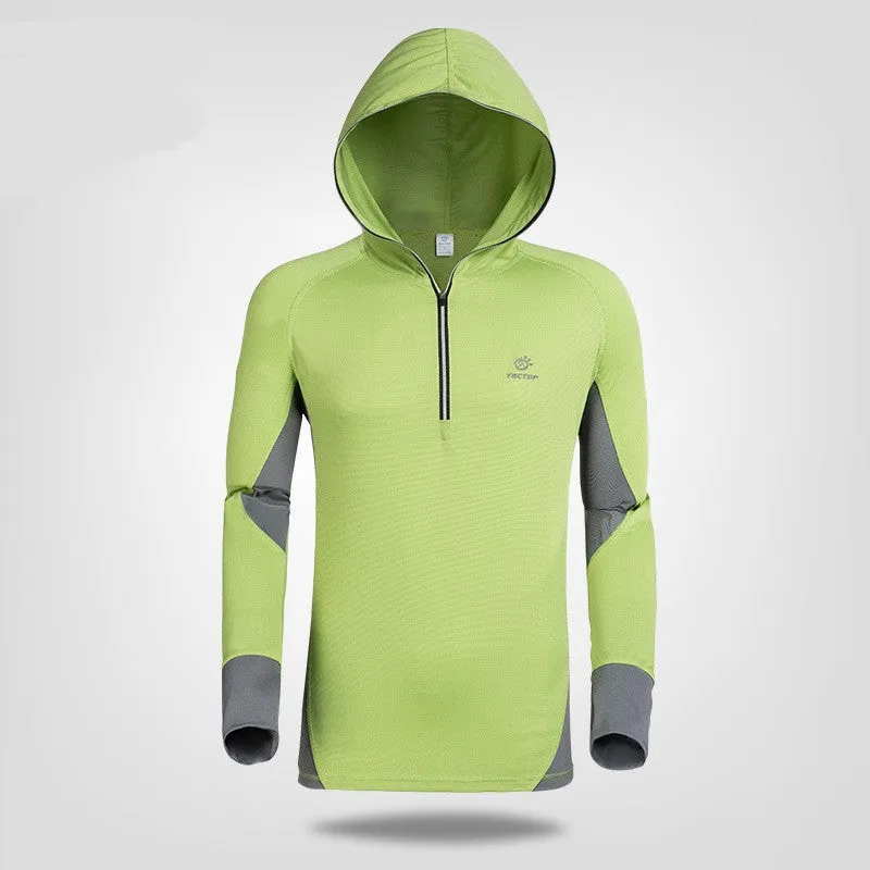 Men Hooded Long-sleeve Sun Protection