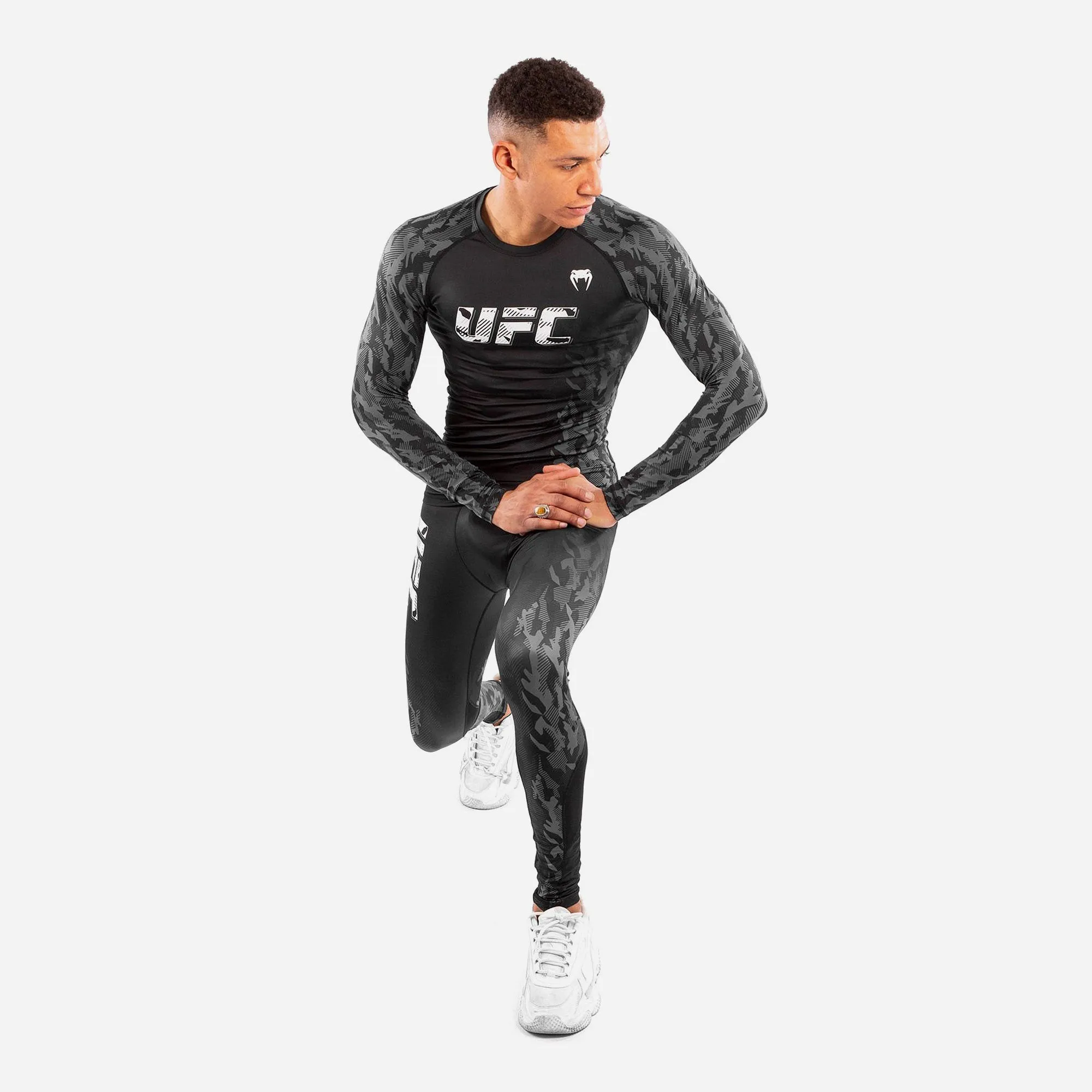Áo Tay Dài Ôm Thể Thao Nam Venum Official Ufc Fight Week