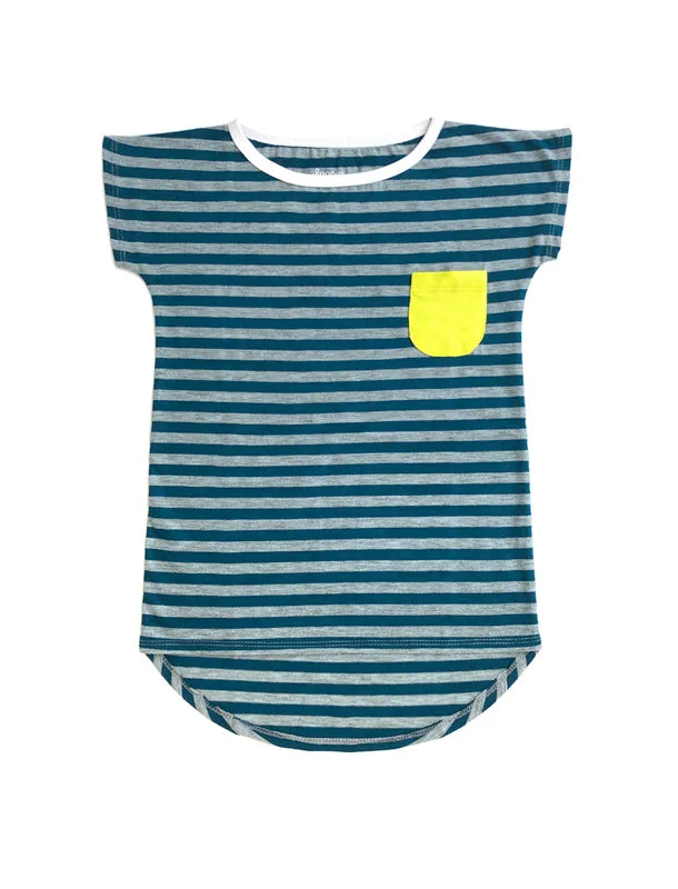 Randig Tshirt Dress