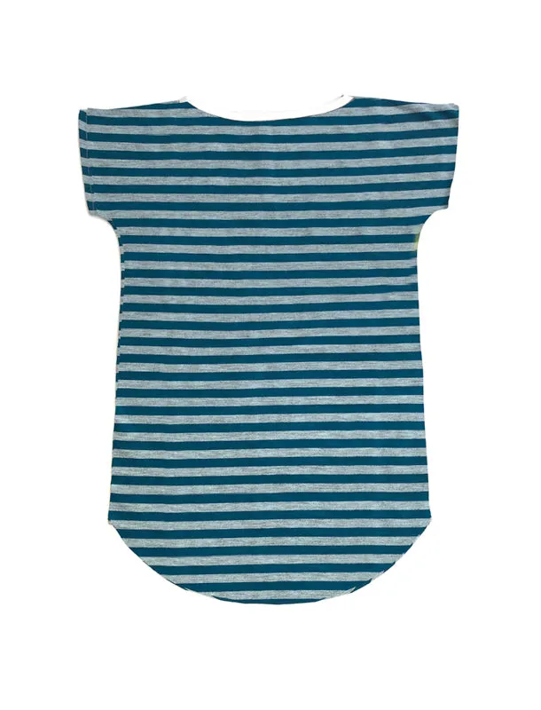 Randig Tshirt Dress