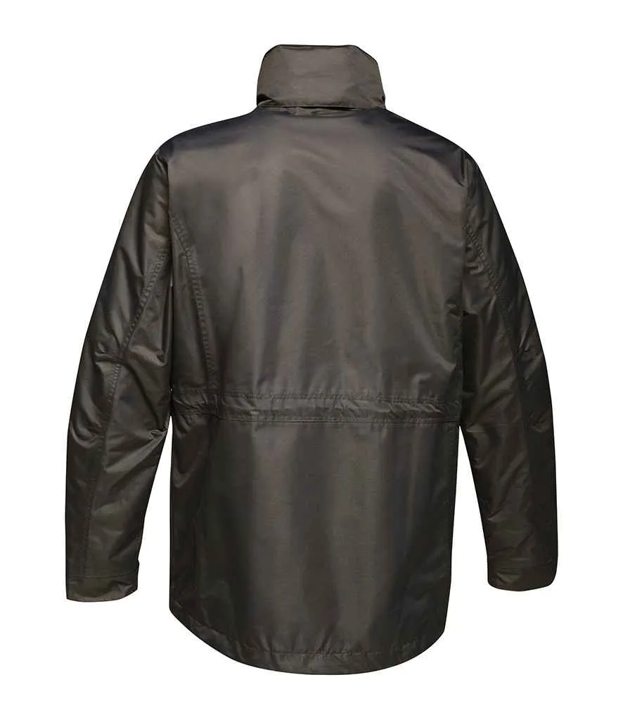 Regatta Benson III 3-in-1 Breathable Jacket | Black/Black