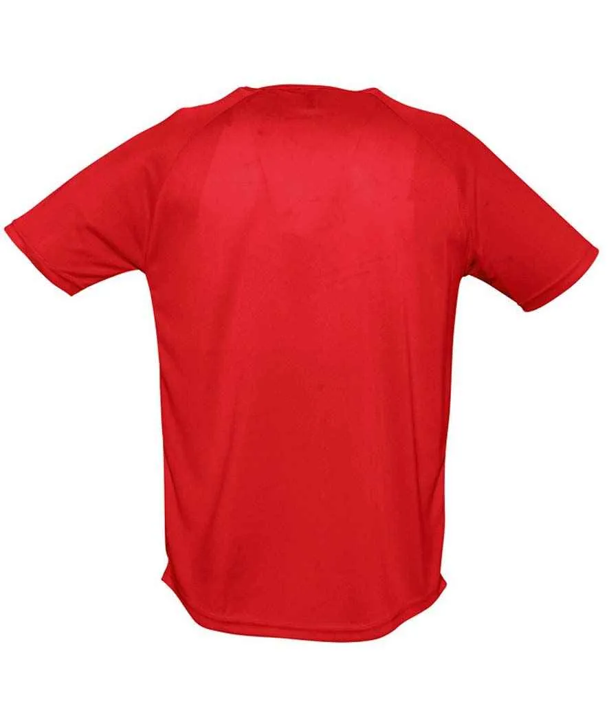SOL'S Sporty Performance T-Shirt | Red