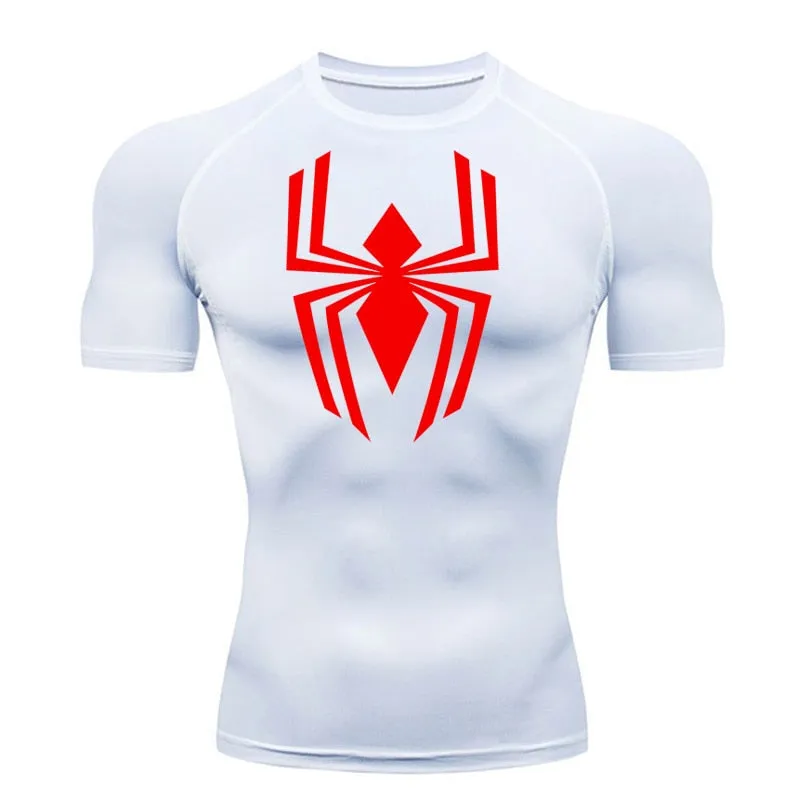 Spectacular Web-Slinging Compression Shirt