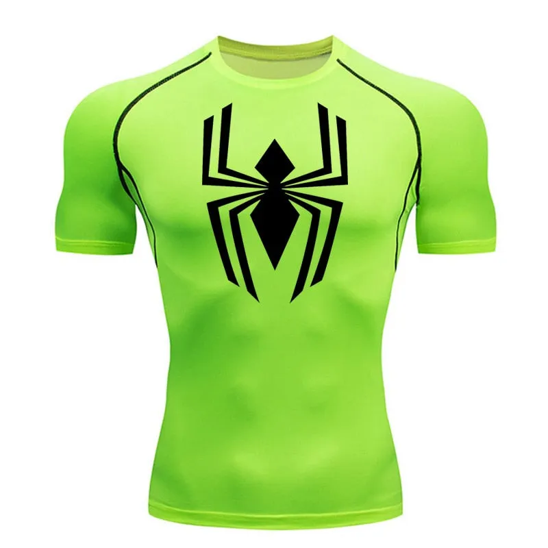 Spectacular Web-Slinging Compression Shirt