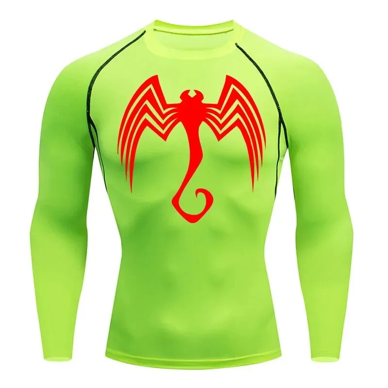 Symbiote God Long Sleeve Compression Shirt