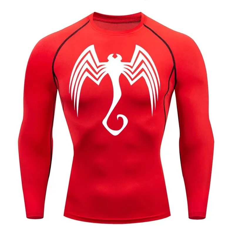Symbiote God Long Sleeve Compression Shirt