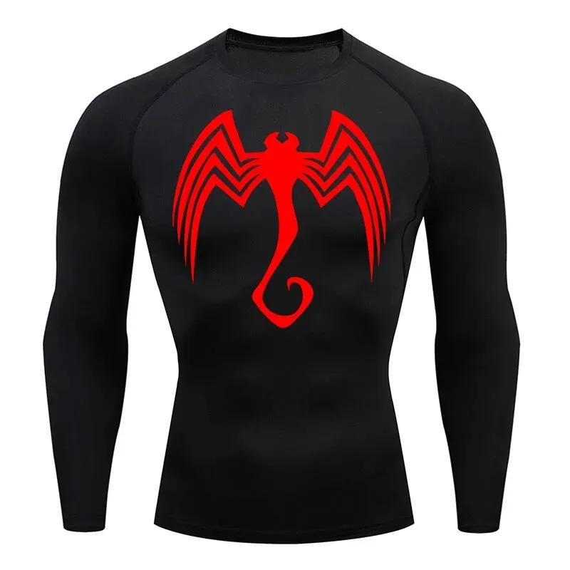 Symbiote God Long Sleeve Compression Shirt