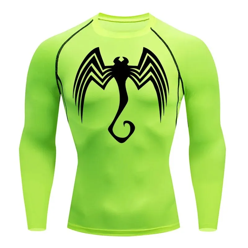 Symbiote God Long Sleeve Compression Shirt