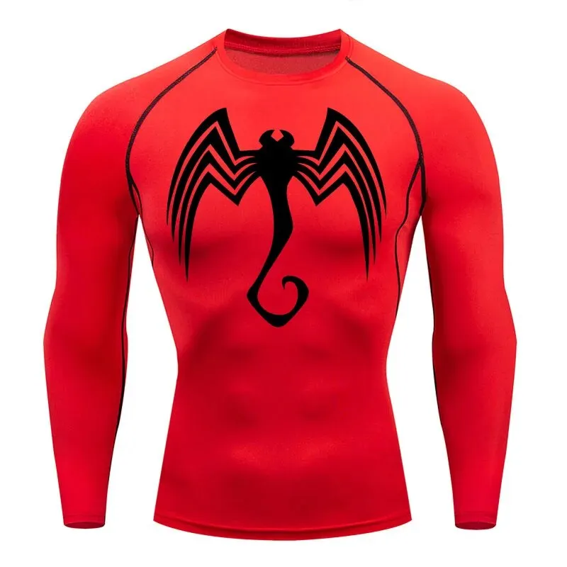 Symbiote God Long Sleeve Compression Shirt