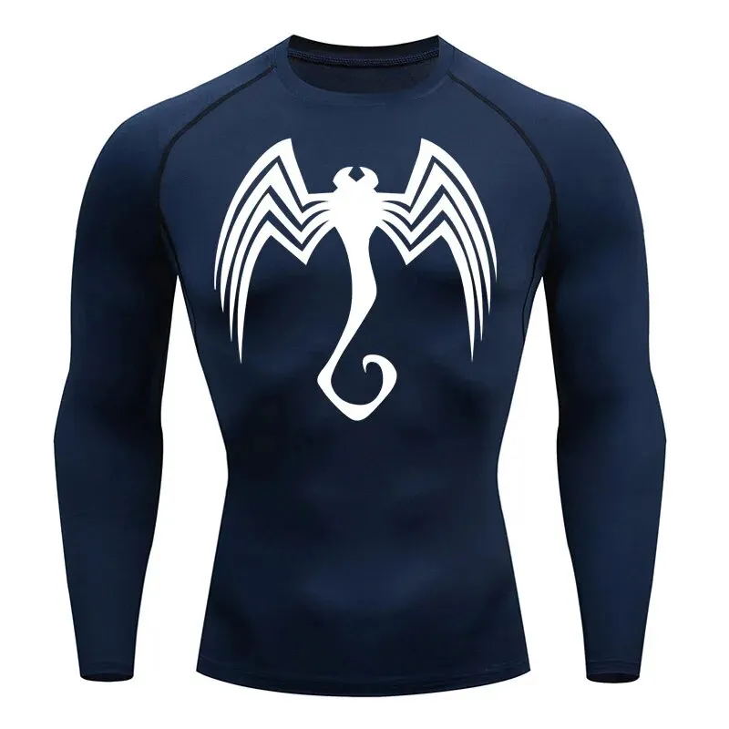 Symbiote God Long Sleeve Compression Shirt