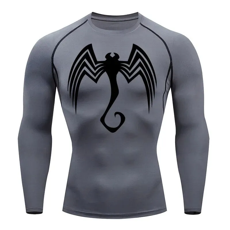Symbiote God Long Sleeve Compression Shirt